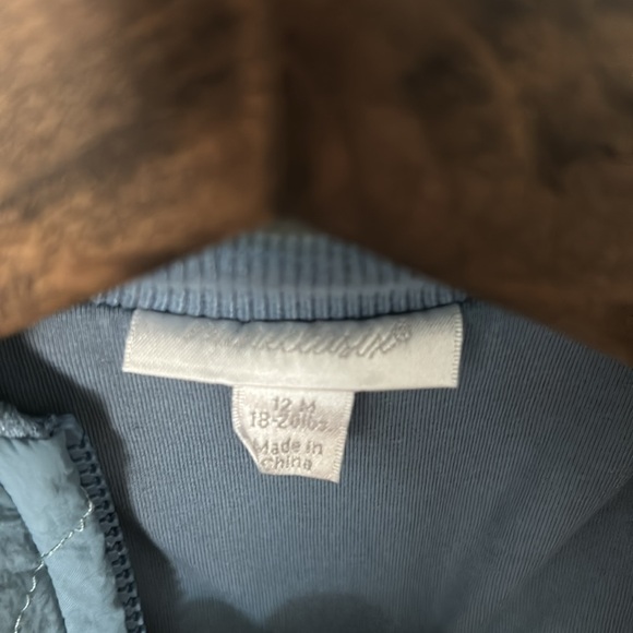 Miniclasix Baby Boy’s Blue Padded Jacket - Picture 5 of 6